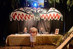 Głosowali w wigwamie