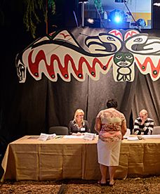 Głosowali w wigwamie