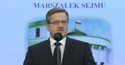 Komorowski: jeszcze dziś zapytam partie o termin wyborów