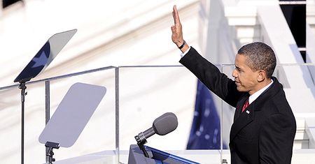 Obama został 44. prezydentem USA - minuta po minucie