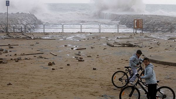 W Katalonii szaleją gwałtowne burze