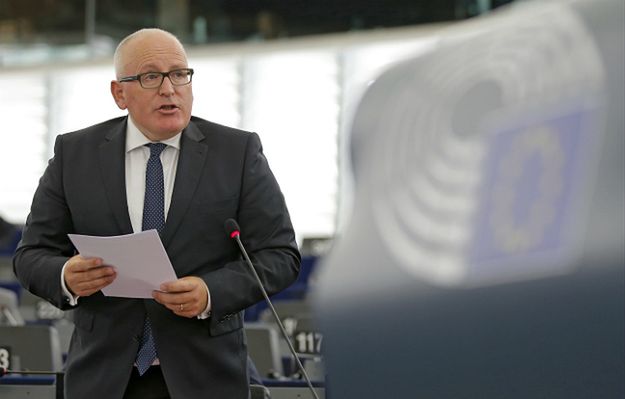 Debata PE ws. Polski. Timmermans powtórzył zastrzeżenia dotyczące sporu wokół TK