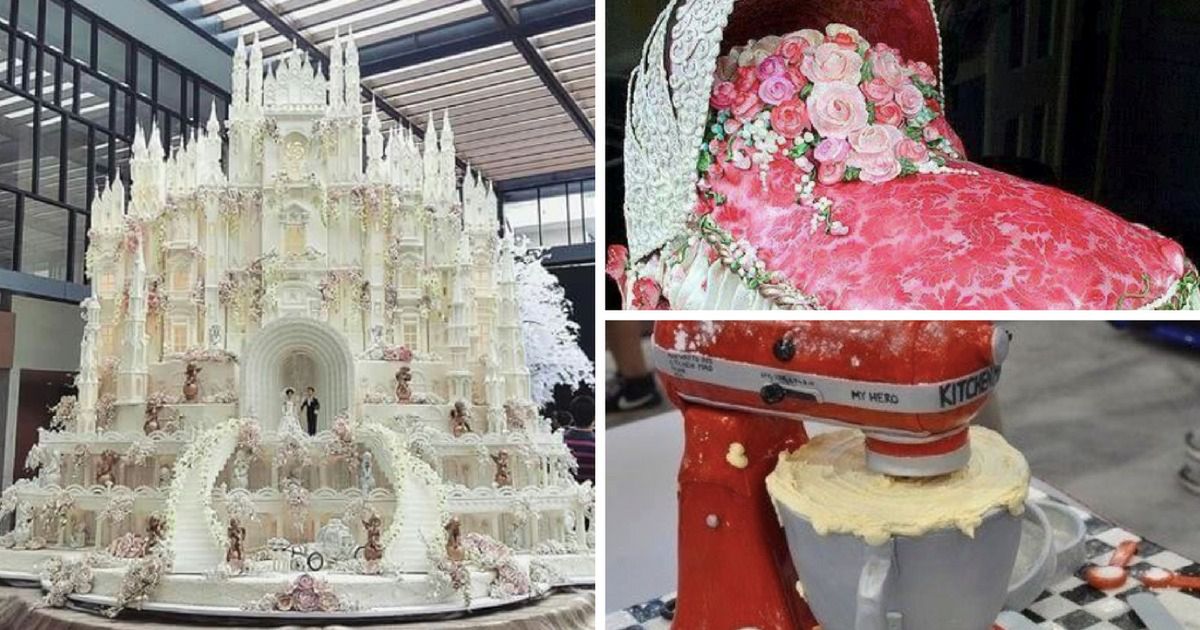 18 najbardziej zaskakujących tortów, jakie kiedykolwiek widziałam. Ludzka fantazja nie ma granic