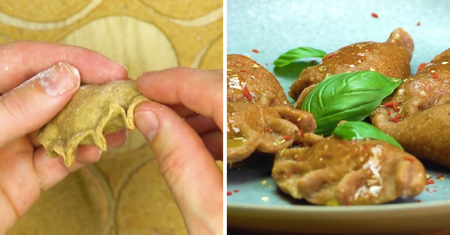 Pierogi orkiszowe