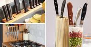 18 oryginalnych pomysłów na przechowywanie noży kuchennych. Jest z czego wybierać!