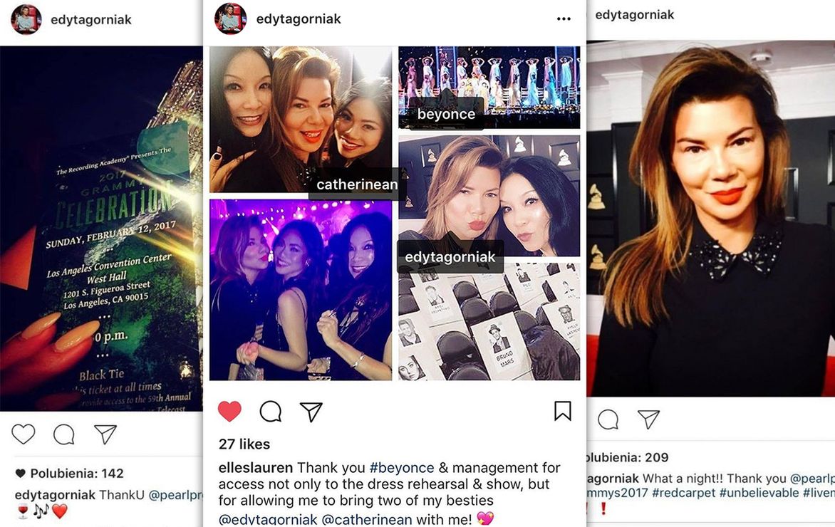 Edyta Górniak na Grammy 2017