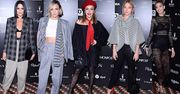 Gwiazdy na pokazie MMC: Dominika Gawęda, Ania Wyszkoni, Edyta Herbuś, Renata Kaczoruk