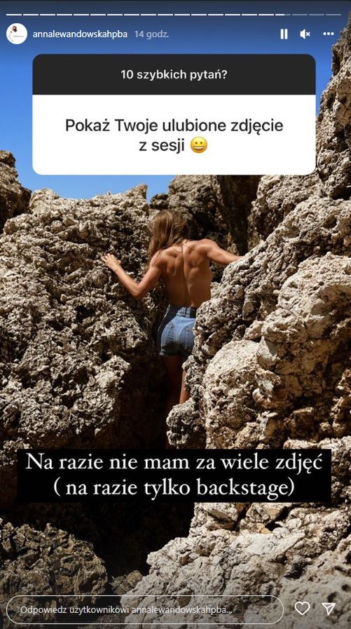 Anna Lewandowska topless