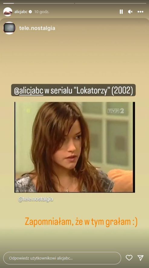 Alicja Bachleda-Curuś w serialu Lokatorzy