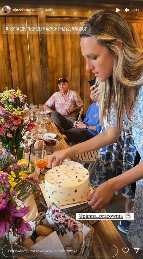 Aleksandra Żebrowska baby shower
