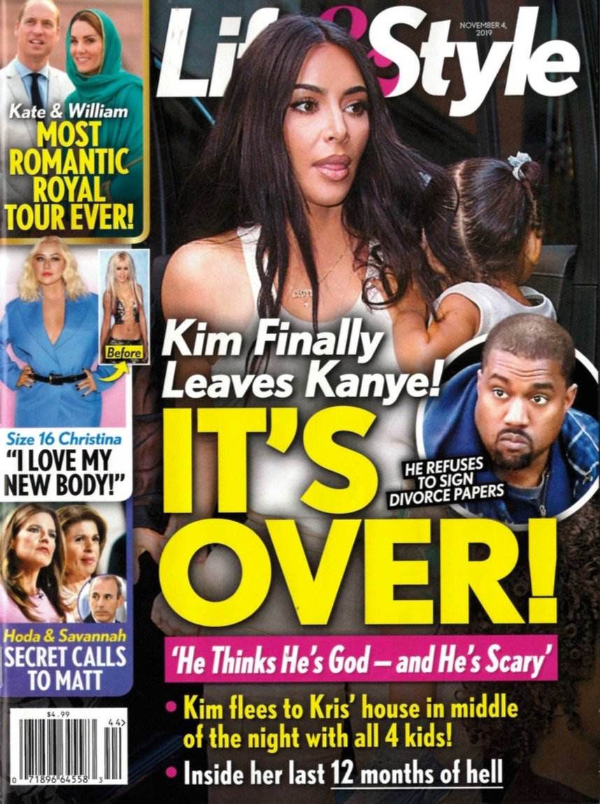 Kim Kardashian i Kanye west rozstali się?