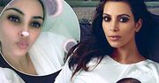 Kim Kardashian pierwszy raz pokazała wyraźną twarz swojej córeczki Chicago West! Cukiereczek!