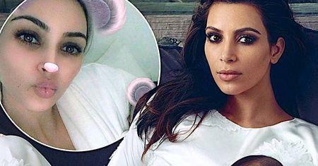 Kim Kardashian pierwszy raz pokazała wyraźną twarz swojej córeczki Chicago West! Cukiereczek!