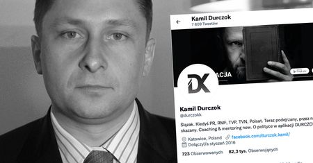 Ostatni wpis Kamila Durczoka na Twitterze. Dwa słowa, które przewrotnie okazały się pożegnaniem