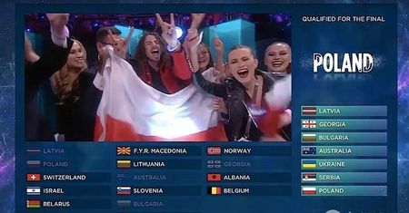 Polska w finale Eurowizji 2016! Wyniki drugiego półfinału. Jakie kraje awansowały do finału? [ZDJĘCIA + WIDEO]