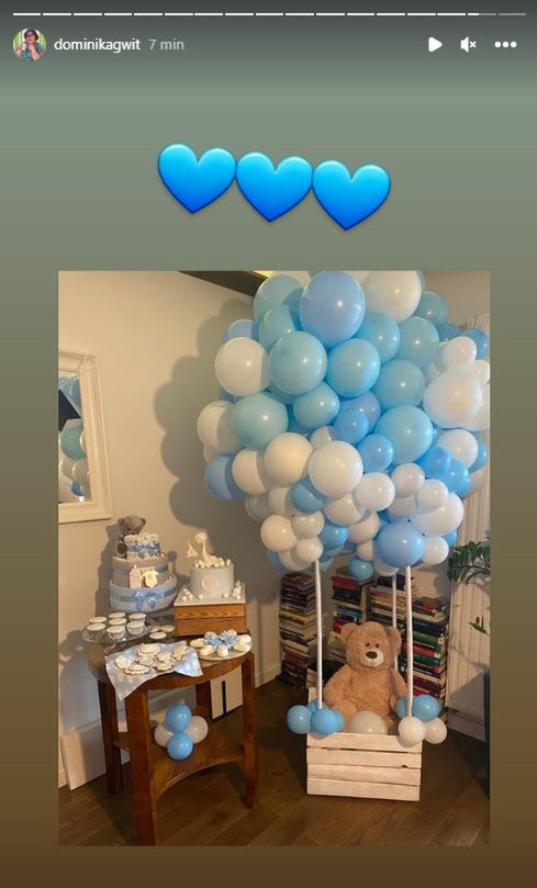 Dominika Gwit Baby shower