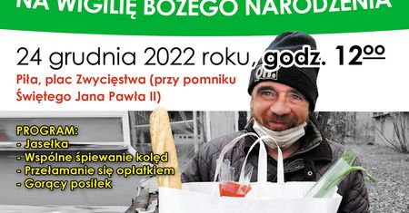 Pilska Wigilia dla bezdomnych