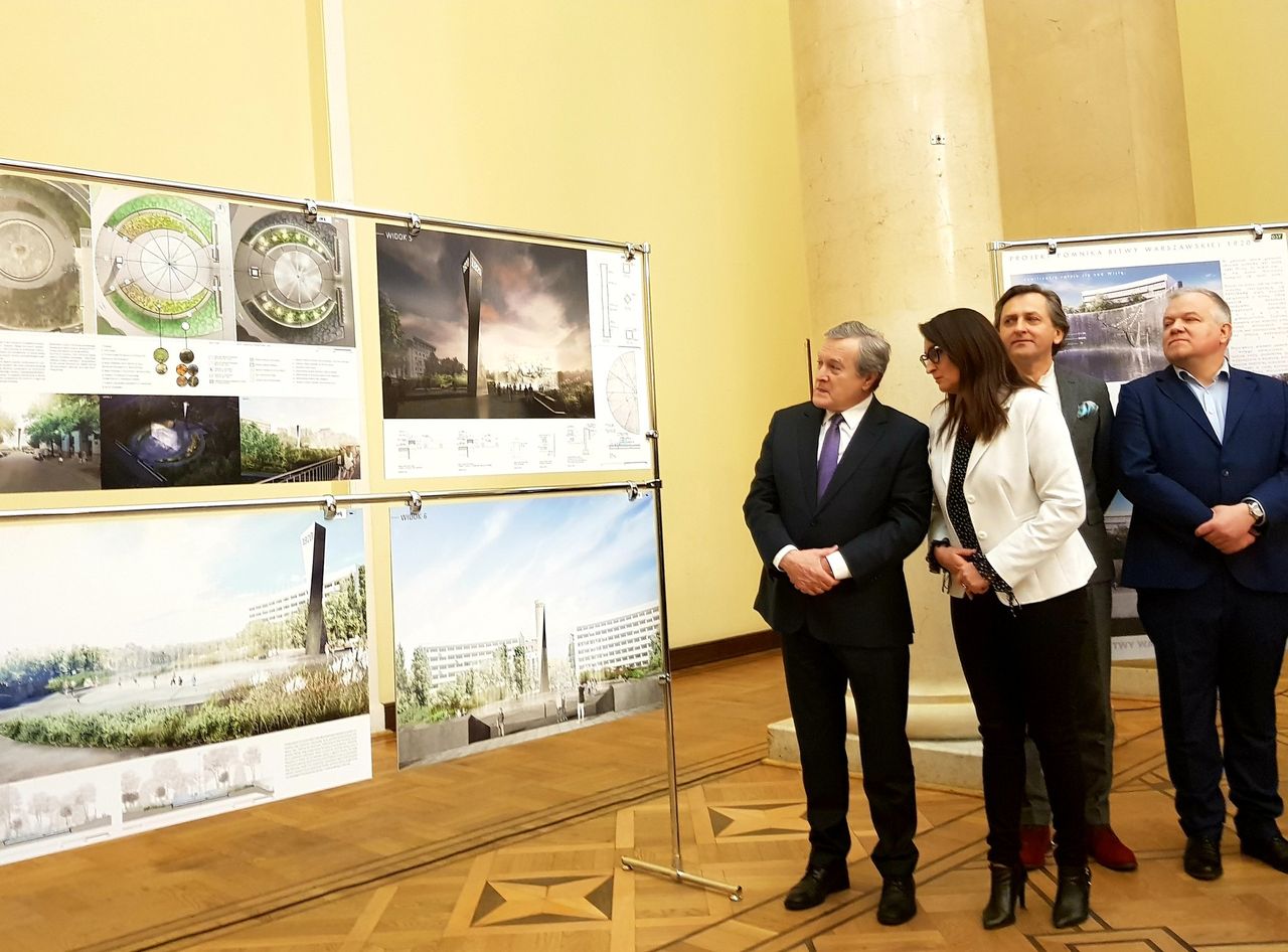 Zwycięski projekt Pomnika Bitwy Warszawskiej. Pomnik zaprojektuje Mirosław Nizio