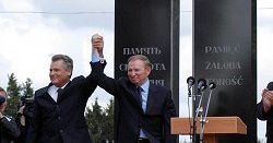 Przewoźnik: napis na pomniku został źle przetłumaczony