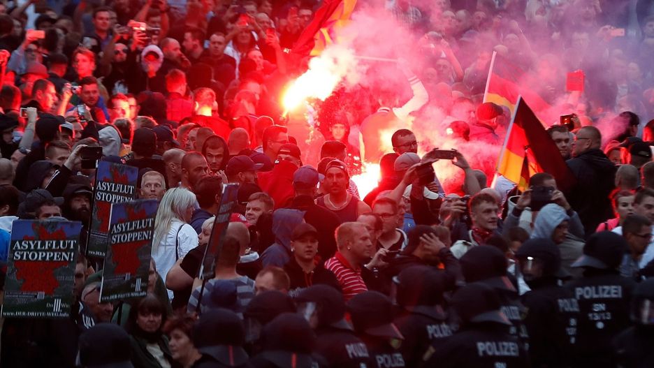 Wschodnioniemieckie Chemnitz było miejscem antyimigranckich zamieszek