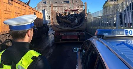 Kierowca ciężarówki pod wpływem alkoholu i bez uprawnień zatrzymany w Gdańsku