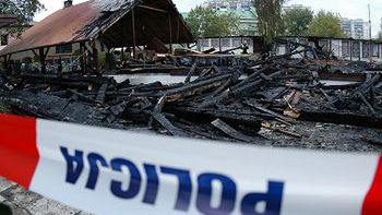 Zgliszcza kościoła