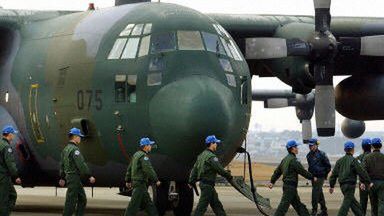 Japoński samolot z pomocą dla Iranu