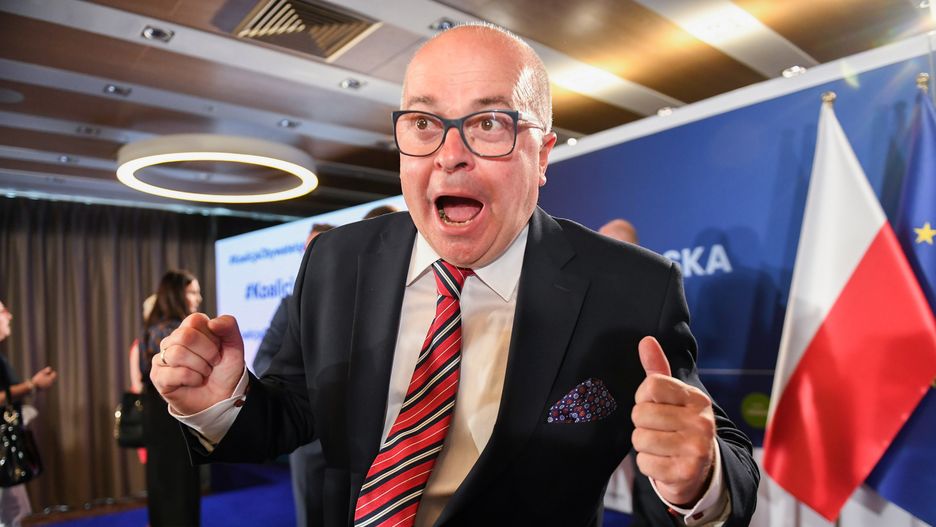 Tomasz Zimoch znany jest z ekspresyjnych reakcji, nie tylko podczas pracy komentatora