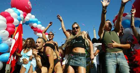 Parada homoseksualistów w Rzymie