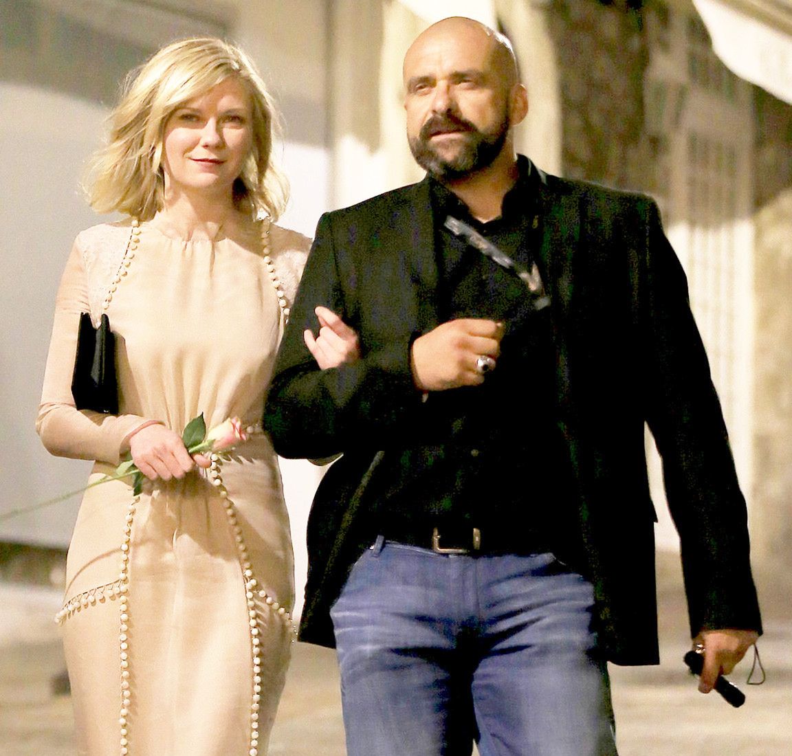 LOOK OF THE DAY: Kirsten Dunst w Aouadi Paris