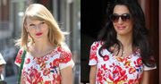 Żona George'a Clooneya kopiuje styl Taylor Swift?