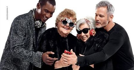 Włoska rodzina w jesienno-zimowej kampanii 2015/2016 Dolce & Gabbana