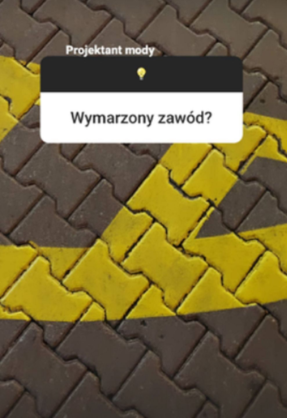 Stanisław Rozenek projektantem mody