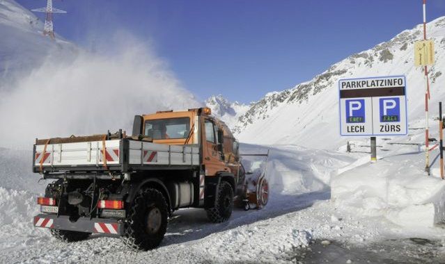 Unimog U 500: gwiazda na śnieg