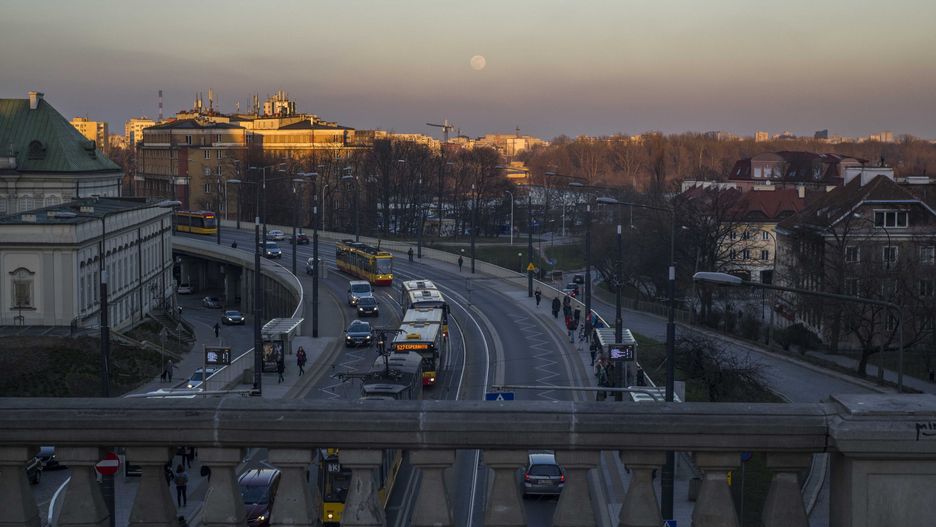 Smog w Warszawie 18 grudnia 2019 r.