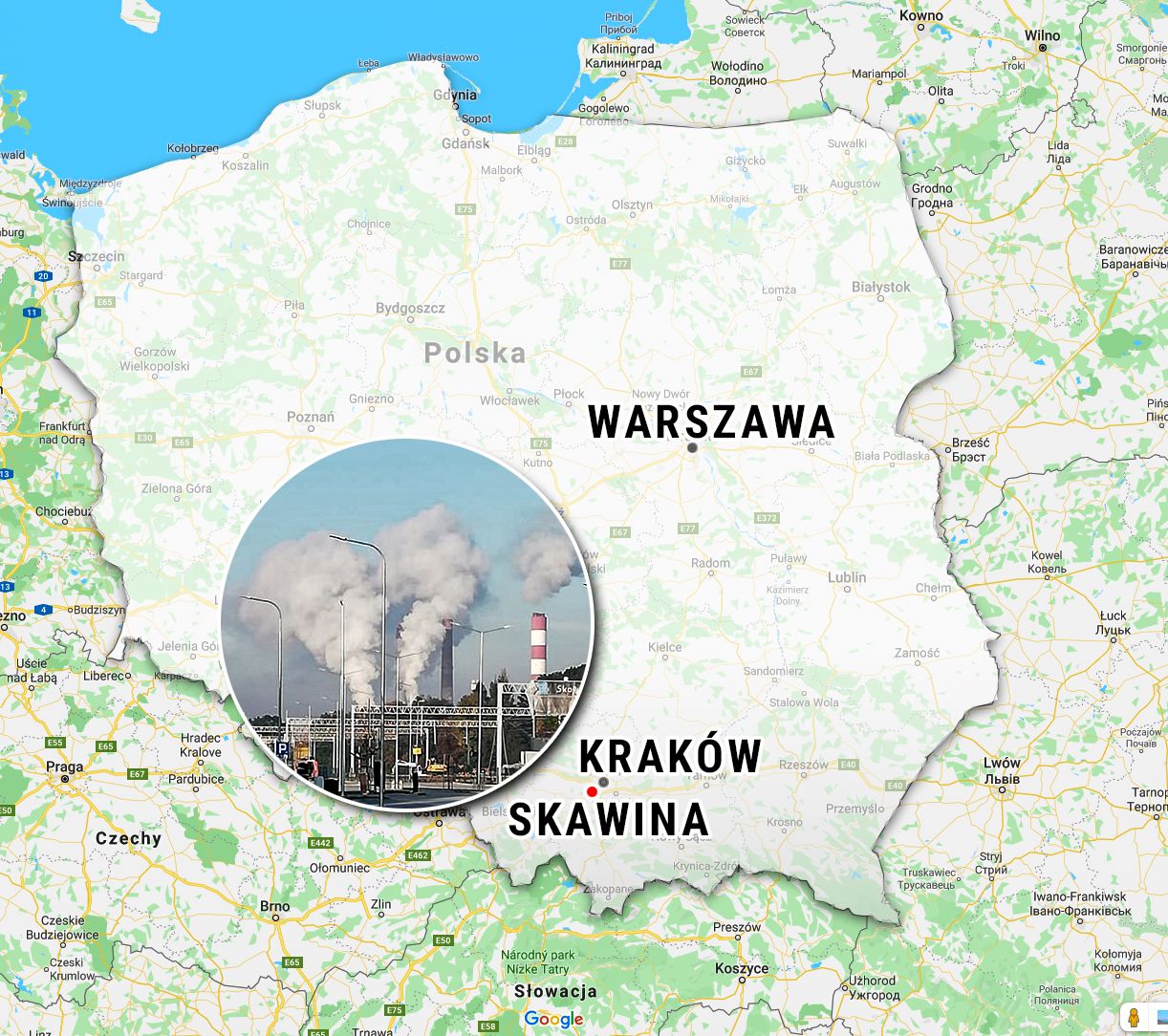 Skawina. Mieszkańcy protestowali w sprawie wyziewów z zakładów przemysłowych. 
