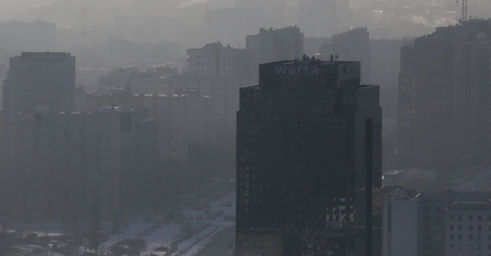 Państwowa strona przestała działać. Wszystko przez smog