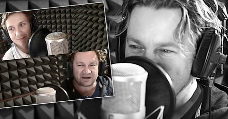 Antek i Paweł Królikowscy w utworze "Tata mój". Po śmierci aktora nagranie wyciska łzy… [WIDEO]