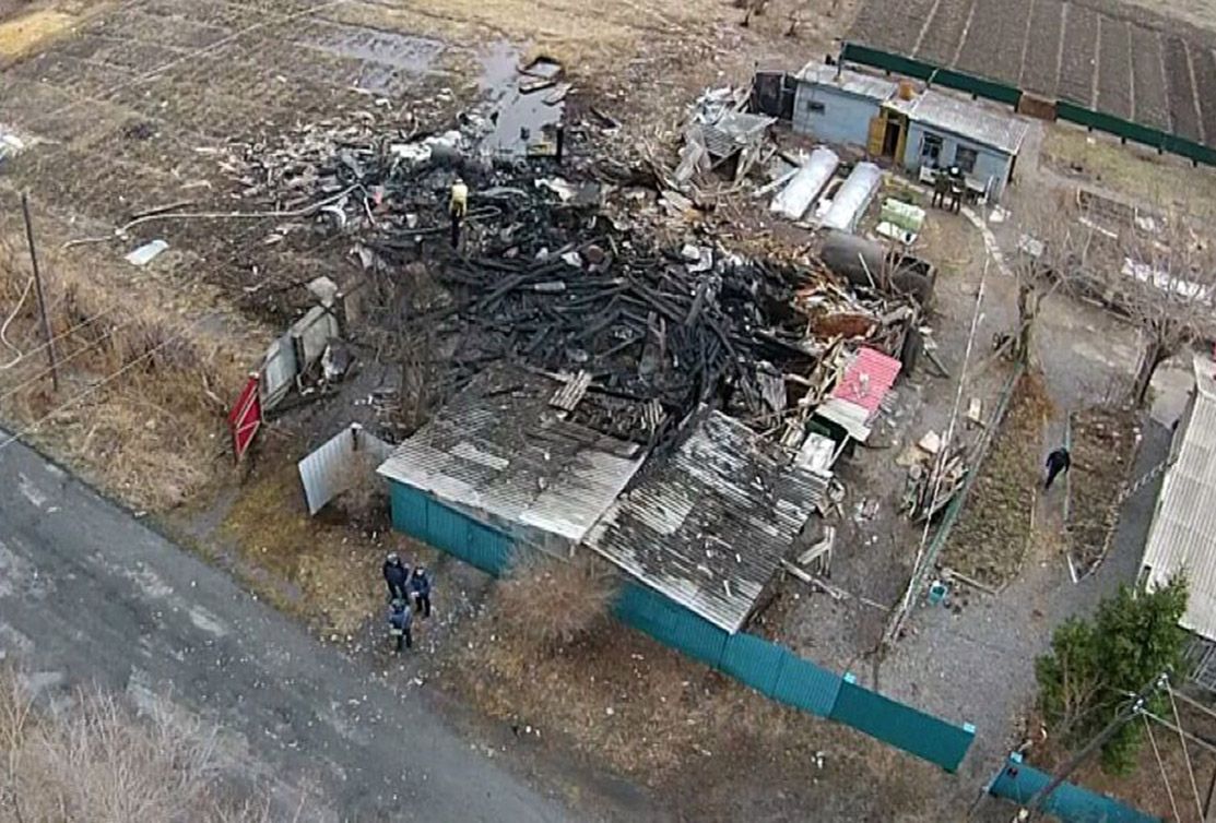 Katastrofa rosyjskiego samolotu bojowego