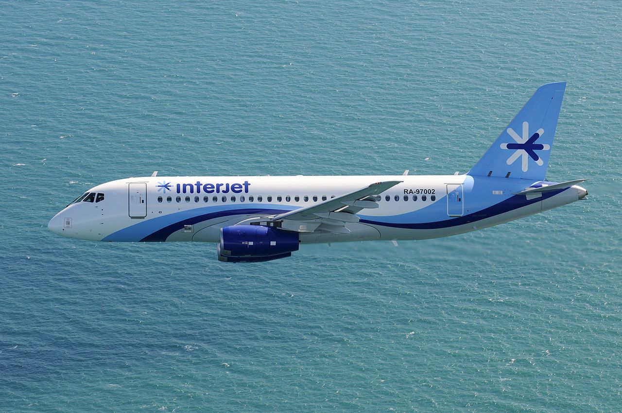 Suchoj Superjet 100-95 meksykańskiej linii Interjet