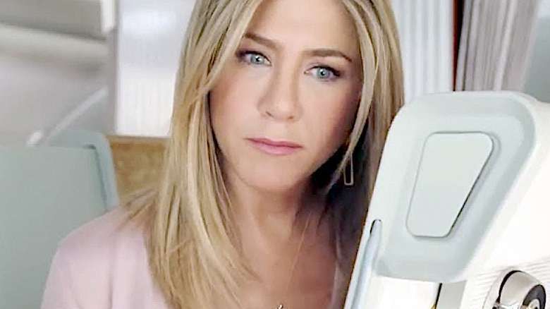 Jennifer Aniston samolot wpadka