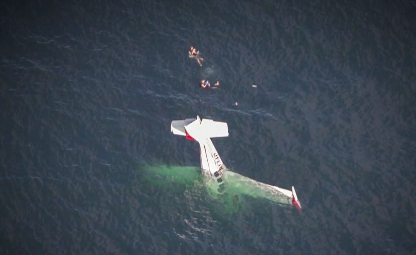 Samolot runął do wody. Katastrofa na oceanie