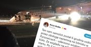 "Ten sam samolot został uszkodzony miesiąc temu". Budka o awarii Bombardiera