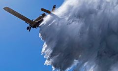 Płonie las pod Warszawą. Wysłano samolot gaśniczy