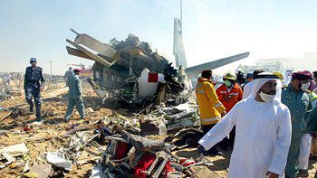 Na miejscu katastrofy