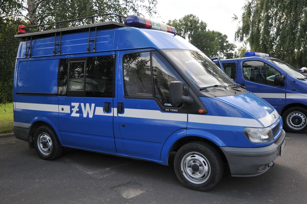 Wypadek pojazdu Żandarmerii Wojskowej  na obwodnicy Gdańska