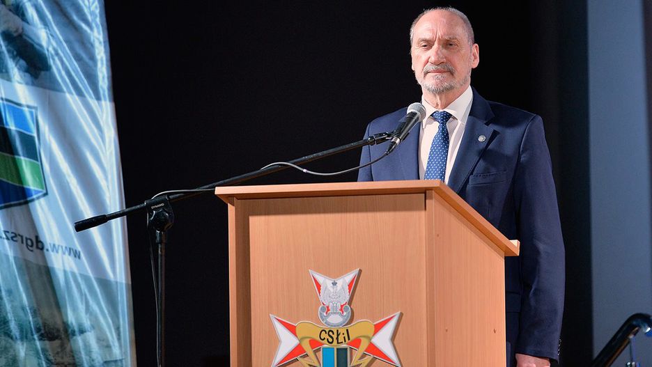 Minister Obrony Narodowej Antoni Macierewicz
