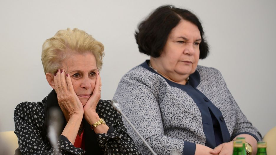 Anna Sobecka z PiS i Iwona Śledzińska-Katarasińska z PO