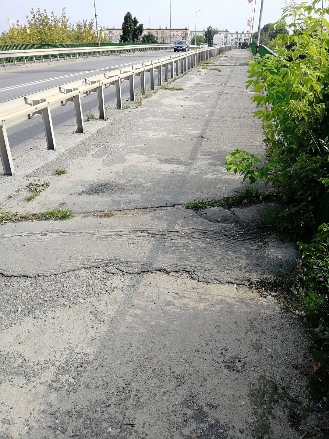 Wiadukt przy ul. Pułaskiego w Myszkowie. 