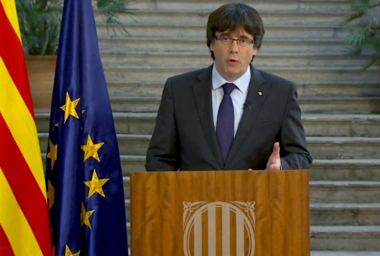 Puigdemont apeluje o zjednoczenie zwolenników niepodległości Katalonii